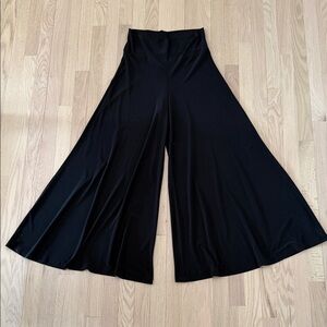 Last Tango Elegant Black Wide-Leg Pants